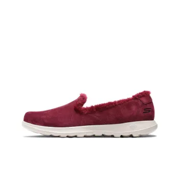 Skechers GO WALK Lite Casual Shoes Women's Low-Top Burgundy