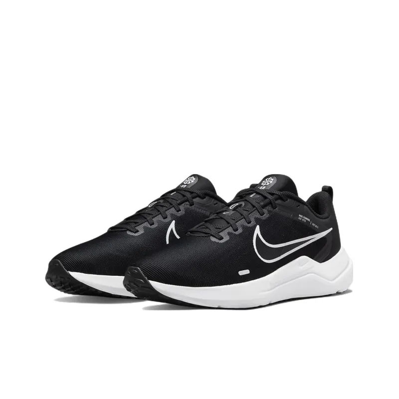 Nike Downshifter 12 'Black White'-2
