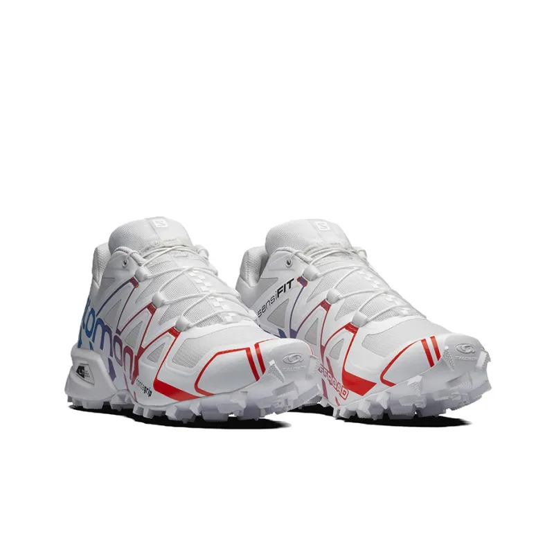 SALOMON Speedcross Offroad White Blue Red-2