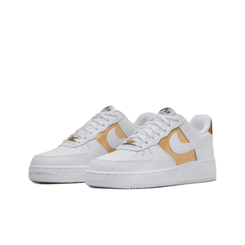 Nike Air Force 1 Low White Bronze Women's-2