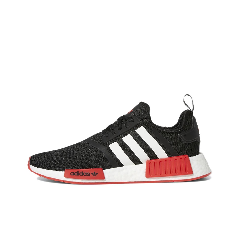 Adidas Originals Nmd R1 Black Vivid Red White POIZON