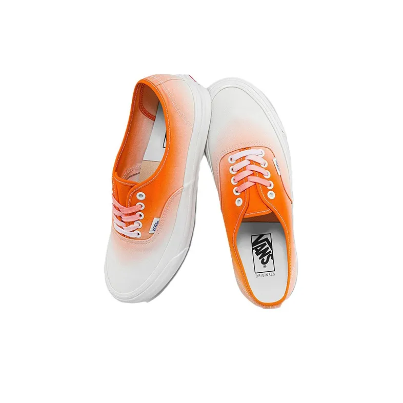 Authentic Og Vans Lx 'Dip Dye Orange White'-4