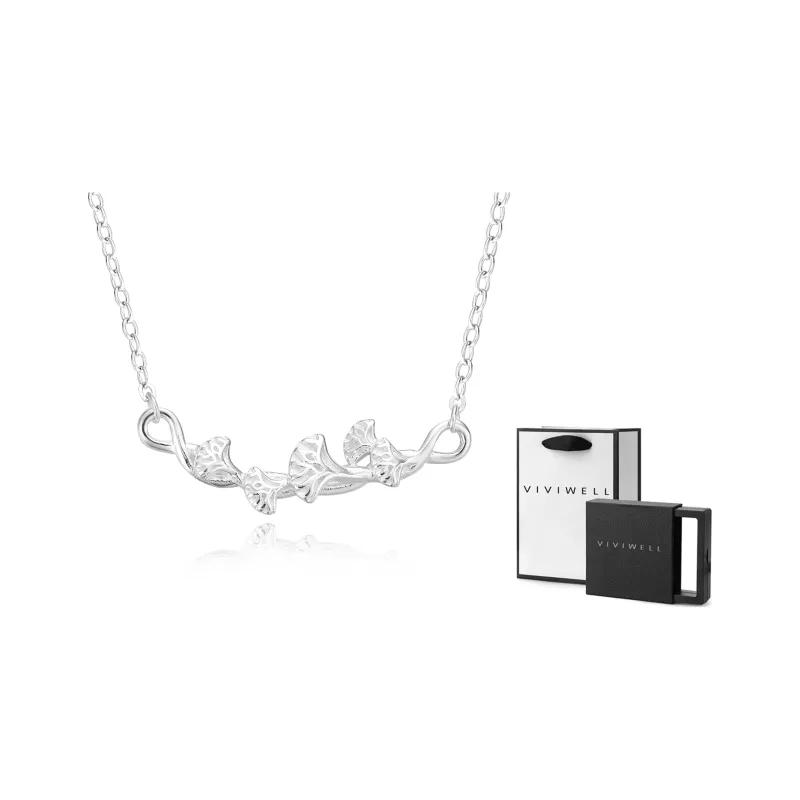 VIVIWELL Necklaces Women's Silver-0