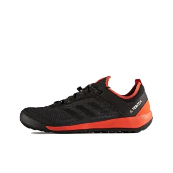 Adidas Terrex Swift Hiking / Trekking Shoes Men Low-Top Black/Orange