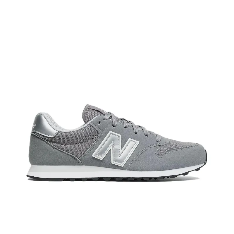 New Balance NB 500 Running Shoes Men Low-Top Gray/Silver-1