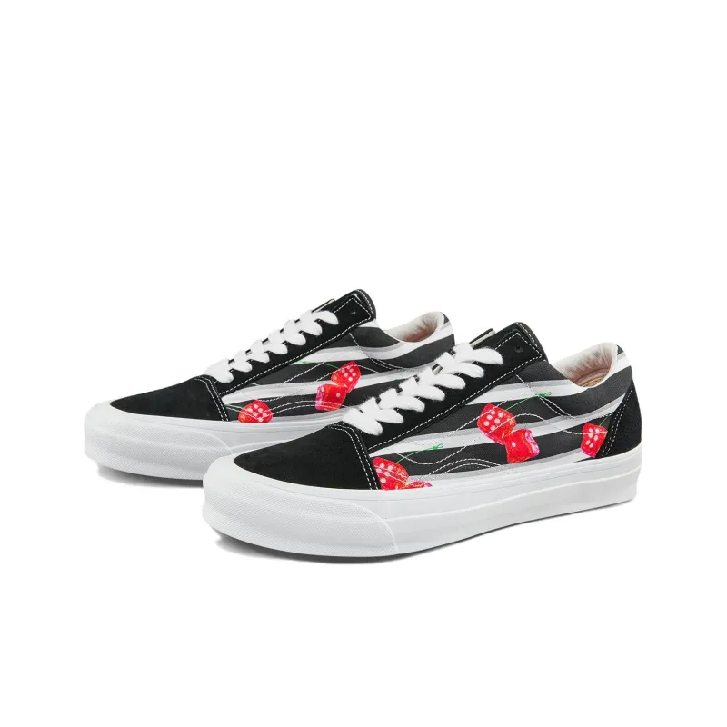 Vans Og Old Skool Lx Snake Eyes Black-1