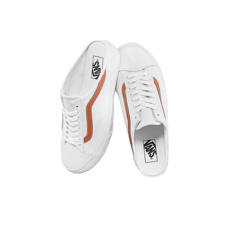 Vans Style 36 Mule 'White Bombay Brown'-3