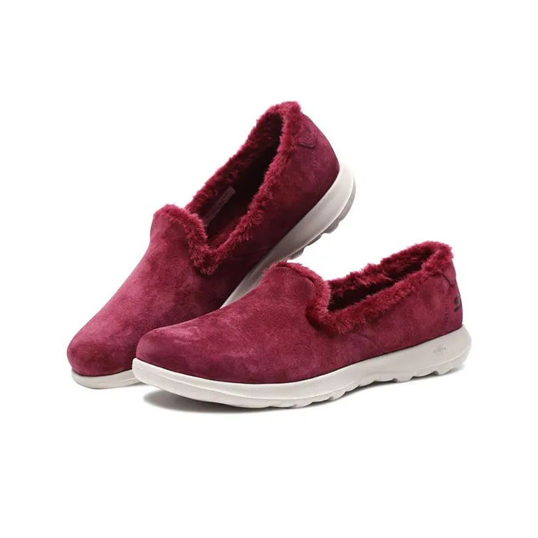 Skechers GO WALK Lite Casual Shoes Women's Low-Top Burgundy-2