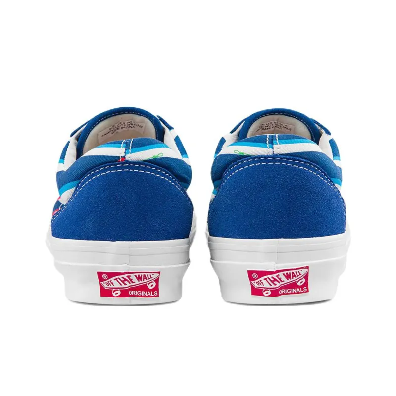 Vans Og Old Skool Lx Snake Eyes True Blue-5