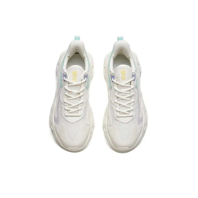 Anta Break The Cocoon Low Top Sports Casual Shoes Women's White Blue Purple-3