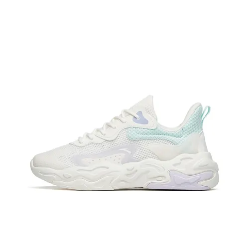 Anta Break The Cocoon Low-Top Sports Casual Shoes Women's White Blue Purple