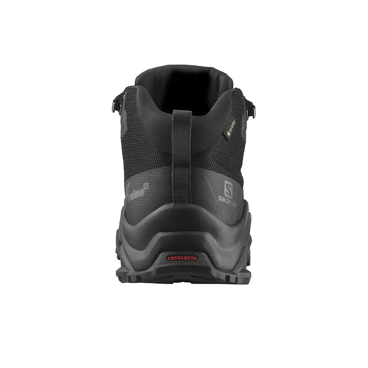 SALOMON Gore Tex Hiking / Trekking Shoes Men Mid Top Black-3