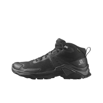 SALOMON Gore Tex Hiking / Trekking Shoes Men Mid Top Black
