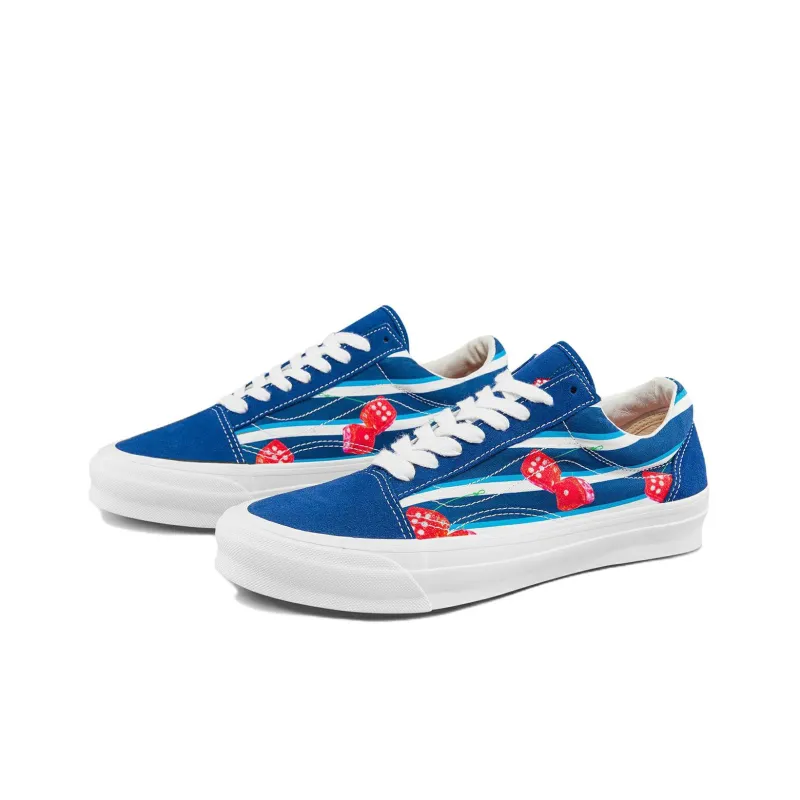 Vans Og Old Skool Lx Snake Eyes True Blue-2