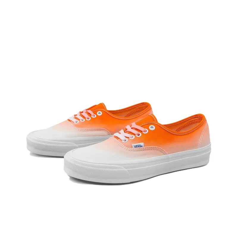 Authentic Og Vans Lx 'Dip Dye Orange White'-2