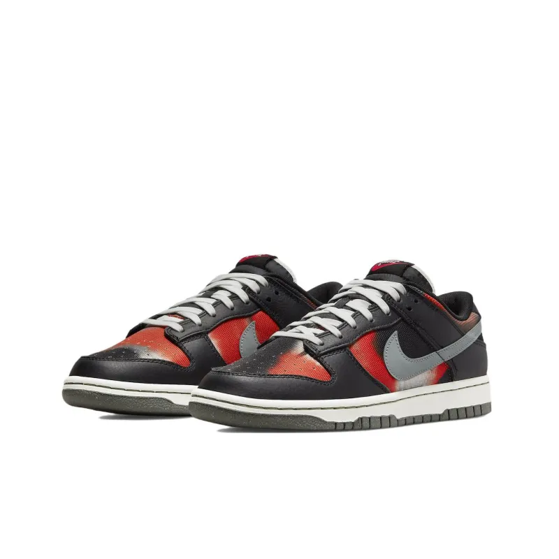Nike Dunk Low Graffiti Black Red-2