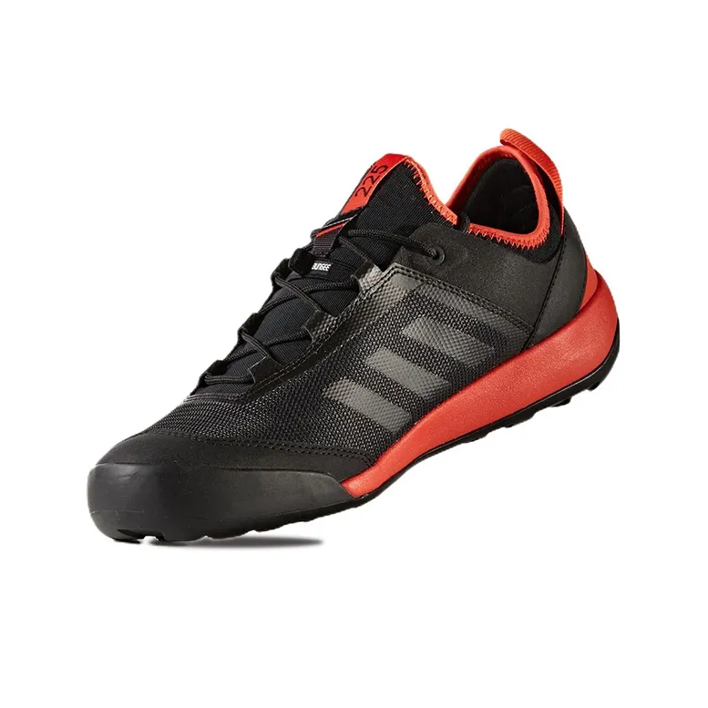 Adidas Terrex Swift Hiking / Trekking Shoes Men Low-Top Black/Orange-2