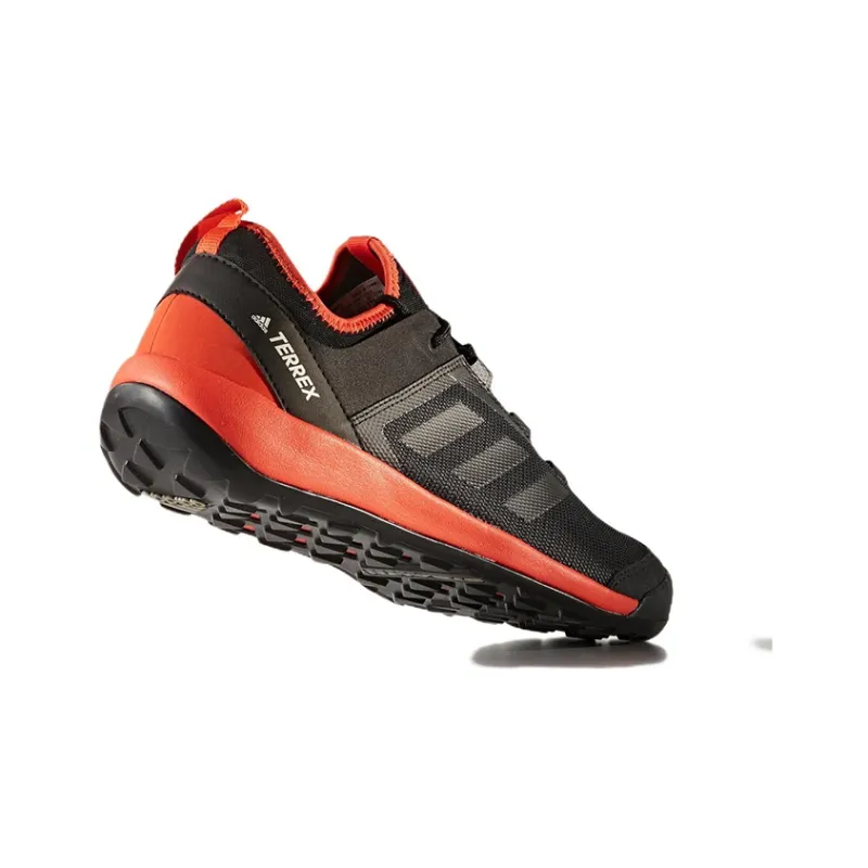 Adidas Terrex Swift Hiking / Trekking Shoes Men Low-Top Black/Orange-3