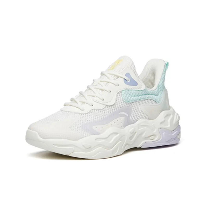 Anta Break The Cocoon Low Top Sports Casual Shoes Women's White Blue Purple-2