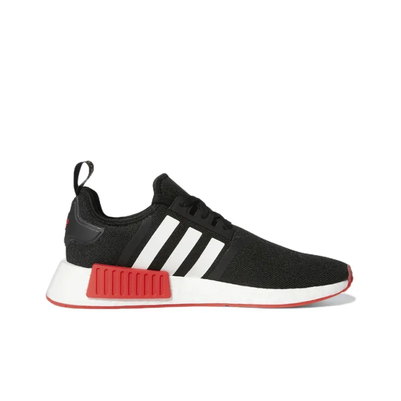 Adidas Nmd R1 Black Vivid Red White-1