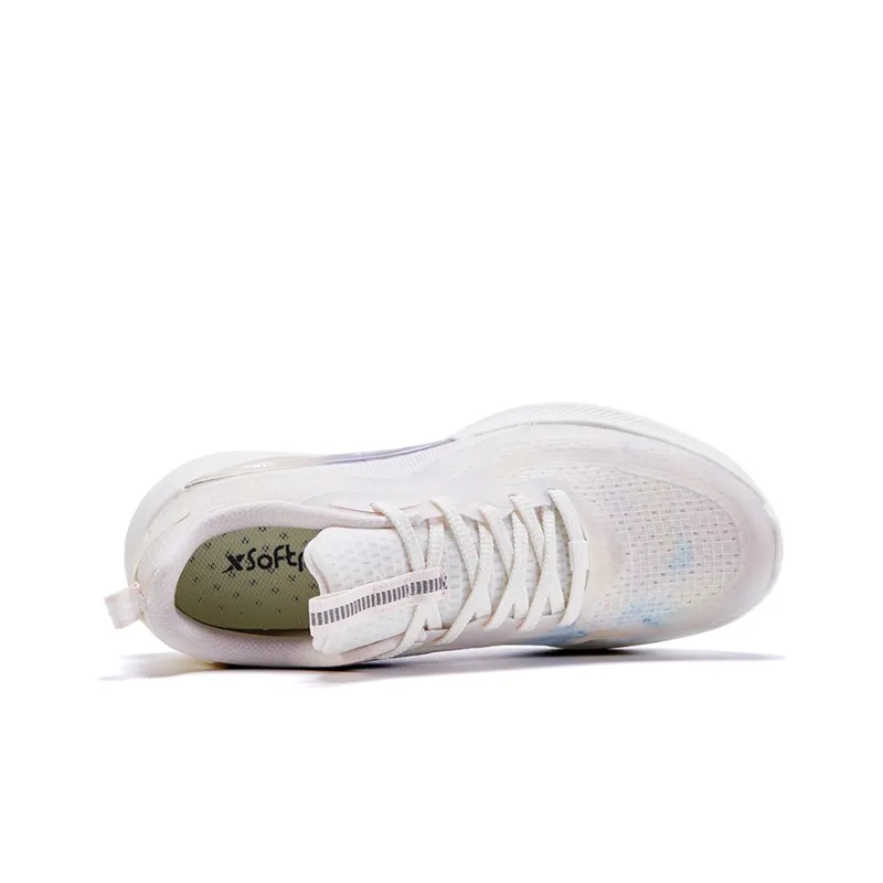 XTEP Running Shoes Women's White Pink Comfortable-2