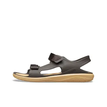 Crocs Swiftwater Light Cozy Sports Coffee Sandals