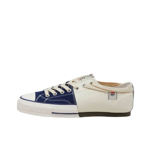 Nigel Cabourn x MIHARA YASUHIRO Bowling Shoes Low-Top Stylish Skateboarding Shoes Unisex