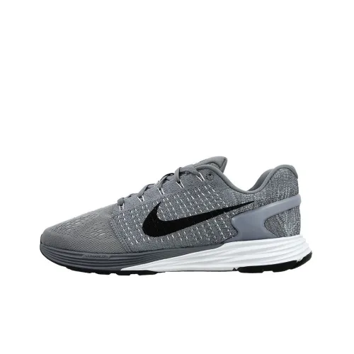 Nike LunarGlide 7 Running Shoes Men Low-Top Gray/Black