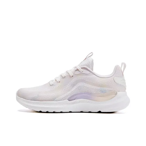 XTEP Running Shoes Women's White Pink Comfortable