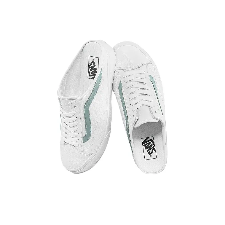 Vans Leather Style 36 Mule True Green Milieu-3