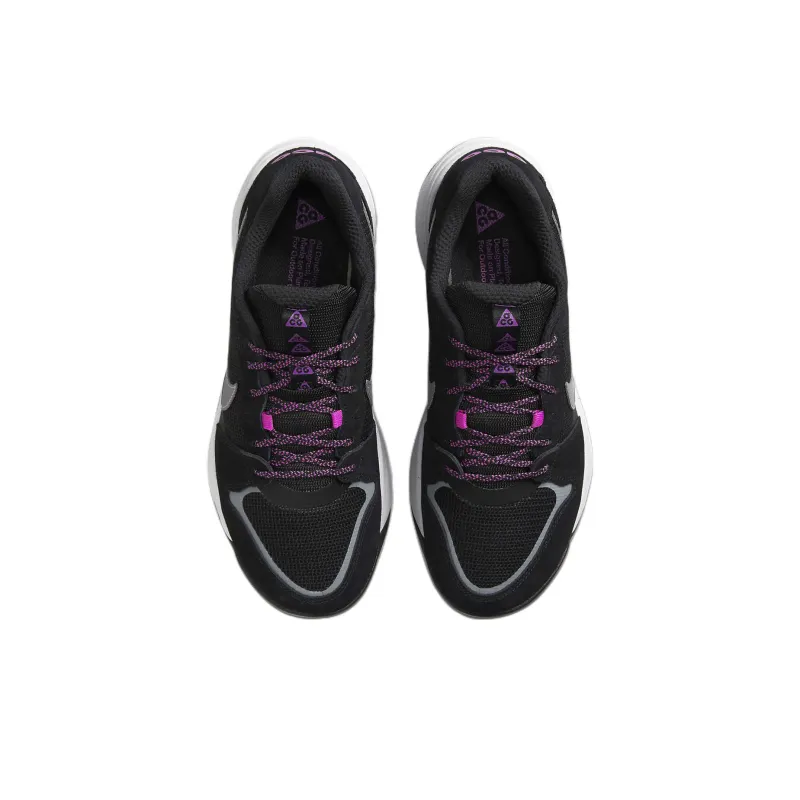 Nike Acg Lowcate Black Cool Grey Hyper Violet-3