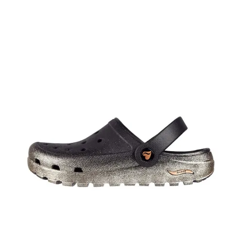 Skechers ARCH FIT FOOTSTEPS Sparks Fly Beach Sandals Women's Black