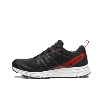 SALOMON X-Mission Myst Running Shoes Unisex Low-Top Black/Red