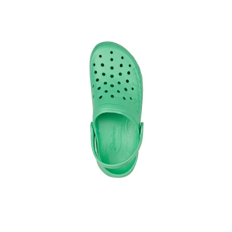 Skechers ARCH FIT FOOTSTEPS Pure Joy Beach Sandals Women's Green-3