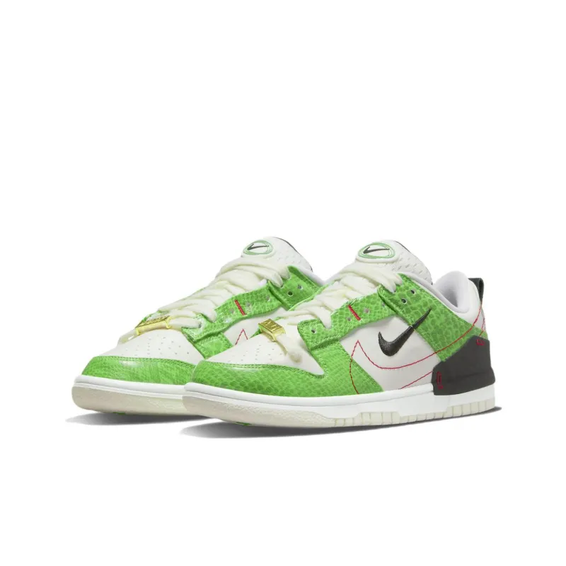 Nike Dunk Low Disrupt 2 Just Do It Snakeskin Green Women's-2