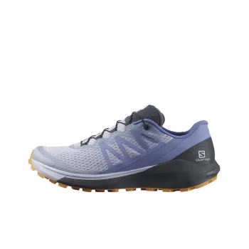 SALOMON Sense Ride 4 Abrasion Resistant Low Top Running Shoes Women's Light Purple