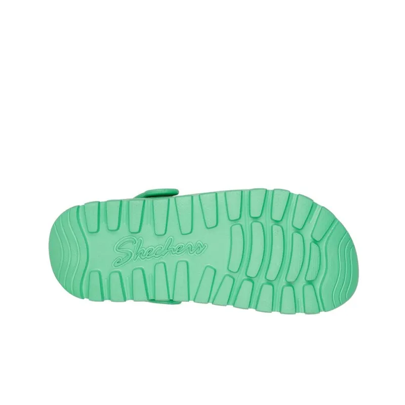 Skechers ARCH FIT FOOTSTEPS Pure Joy Beach Sandals Women's Green-4