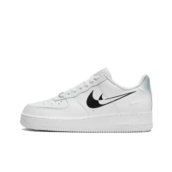 Nike Air Force 1 Lo '07 Double Negative White Black Women's