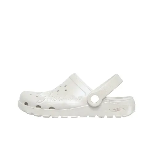 Skechers ARCH FIT FOOTSTEPS Pixie Dust Clogs Women's White