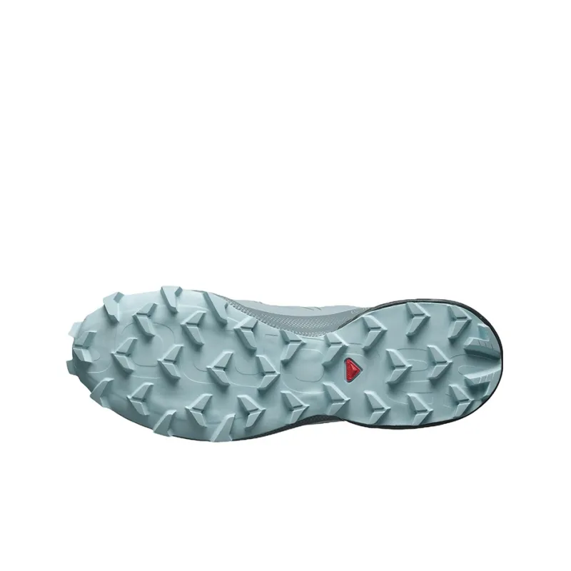 SALOMON Speedcross 5 Abrasion-Resistant Low-Top Running Shoes Women's Haze Blue-4