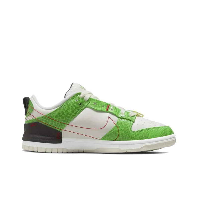 Nike Dunk Low Disrupt 2 Just Do It Snakeskin Green Women's-1