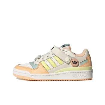 Adidas Originals Forum Low 'White Light Orange Cream Yellow Green' Women's