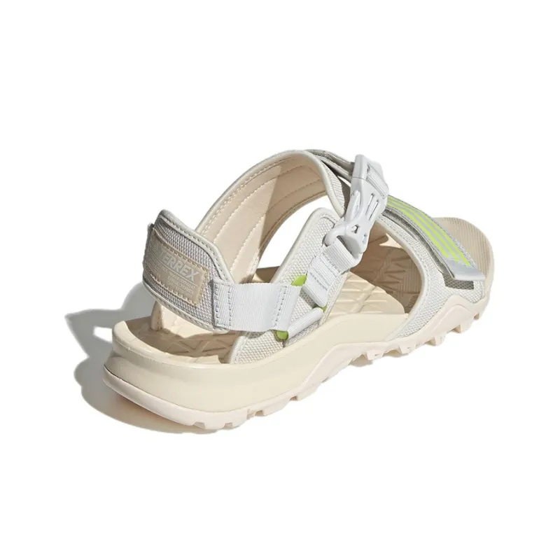 Adidas Terrex Cyprex Ultra Dlx Sandal Crystal White Pulse Lime-3