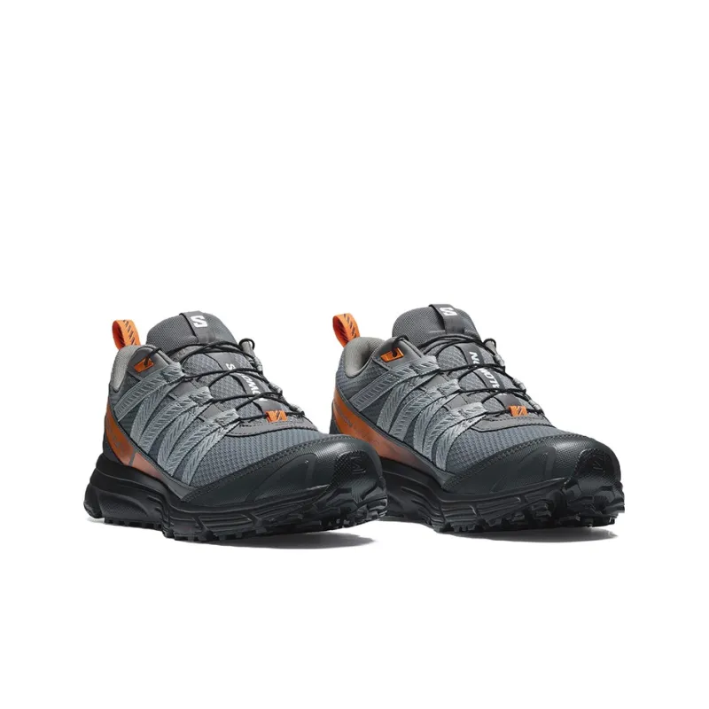 SALOMON X-Mission Myst Running Shoes Unisex Low-Top Gray/Orange-1