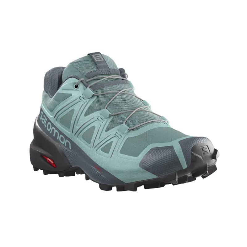 SALOMON Women's Speed Cross 5 'Mint Grey' Women's-1