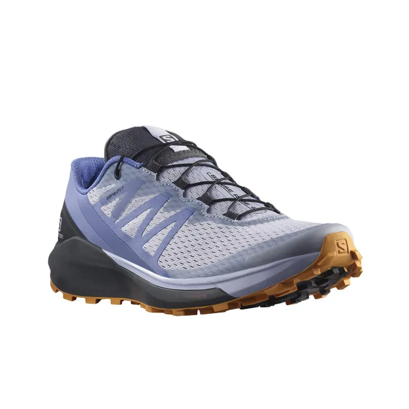 SALOMON Sense Ride 4 Abrasion Resistant Low Top Running Shoes Women's Light Purple-1