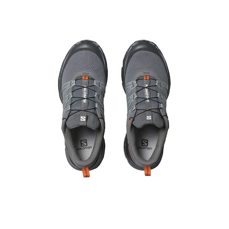 SALOMON X-Mission Myst Running Shoes Unisex Low-Top Gray/Orange-2