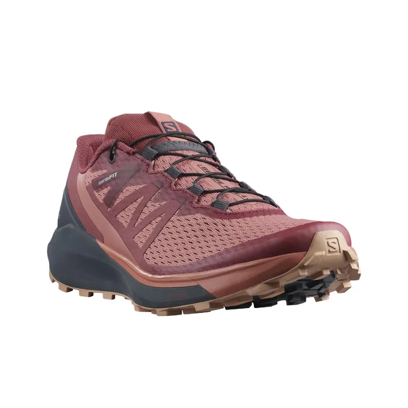 SALOMON Sense Ride 4 Running Shoes Women's Low-Top Red/Black-1