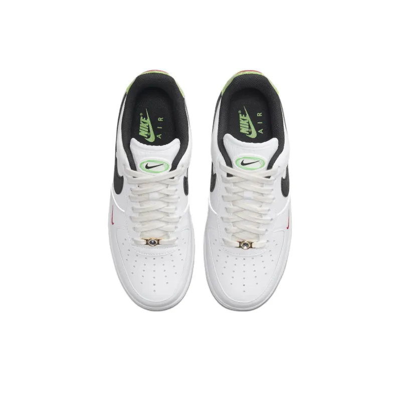 Nike Air Force 1 Low '07 Just Do It Snakeskin White Black Women's-3