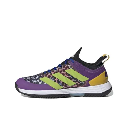 Adidas Adizero Ubersonic 4 Tennis Shoes Women's Low-Top Iridescent Purple